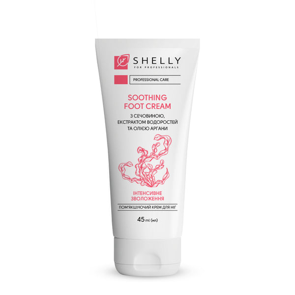 Softening foot cream with urea, algae extract and argan oil Shelly 45 ml