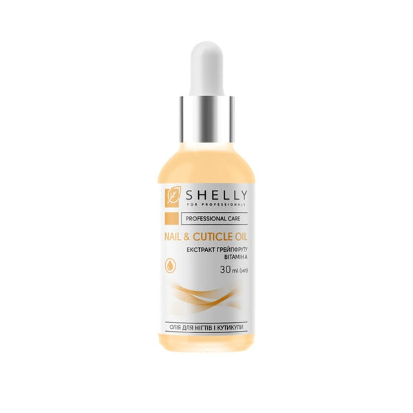 Oil for nails and cuticles with graperfruit extract and vitamin A Shelly 30 ml