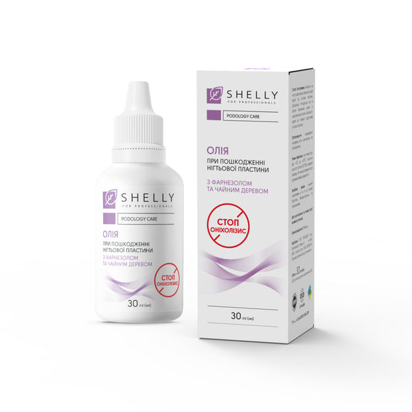 OIL FOR DAMAGED NAIL PLATE STOP ONYCHOLISIS Shelly 30 ML