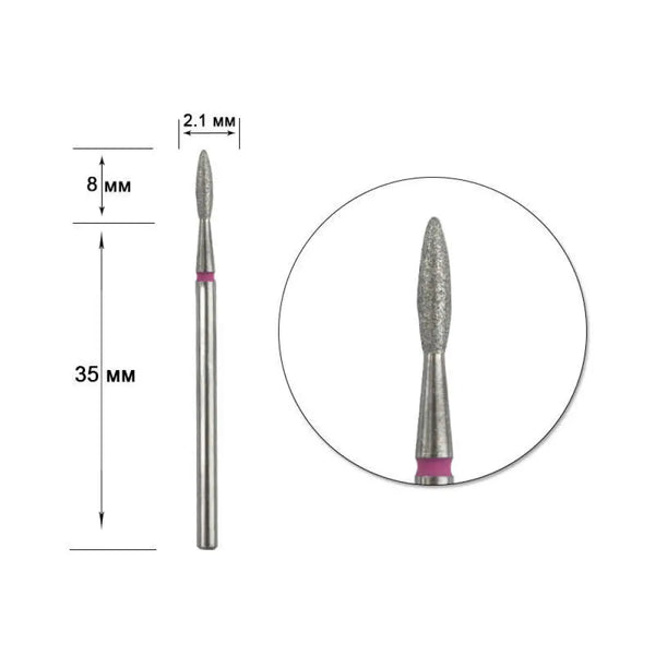 Diamond nozzle Staleks Pro Expert flame FA10R021/8 (4820241064618)