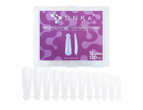 DNKa' Top Nail Forms Ballerina,120pcs