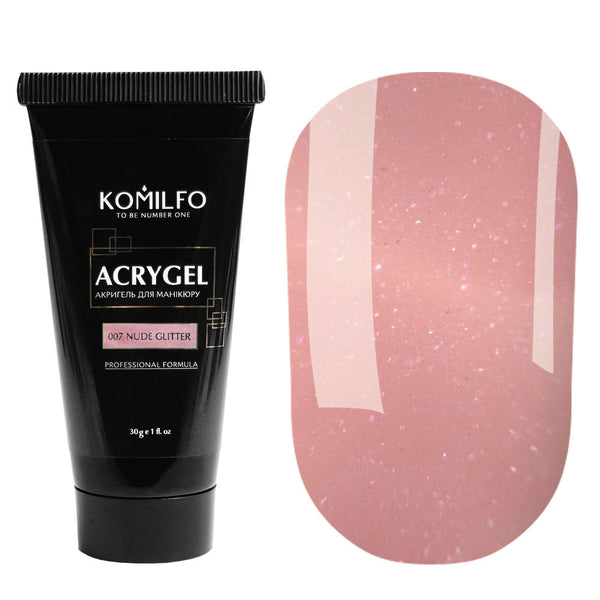 KOMILFO ACRYGEL 007 GLITTER