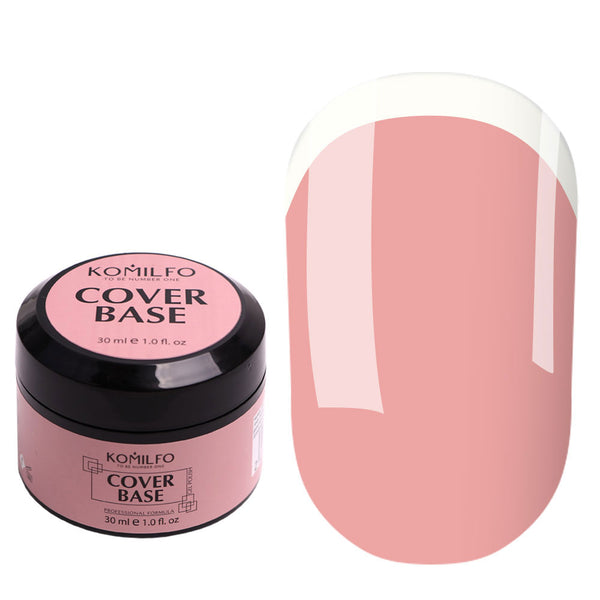 COVER BASE — CAMOUFLAGE CORRECTOR BASE FOR GEL POLISH WITHOUT BRUSH, 30 ML