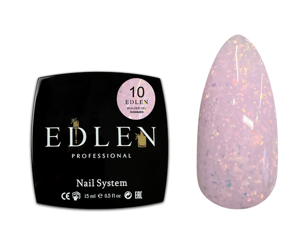 Builder gel Shimmer Edlen 15 ml. №10