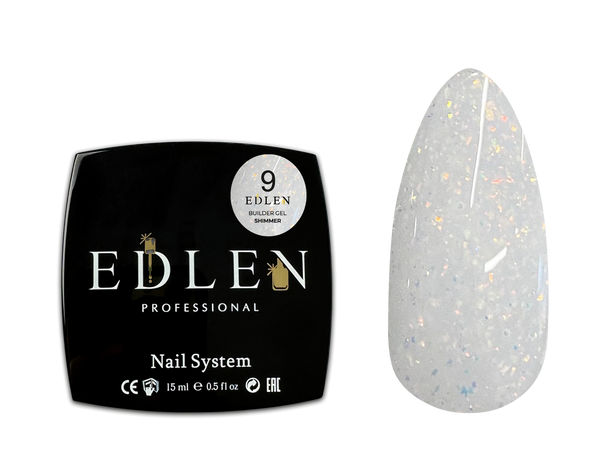 Builder gel Shimmer Edlen 15 ml. №09