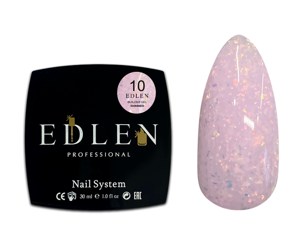 Builder gel Shimmer Edlen 30 ml. №10