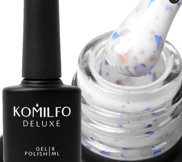 KOMILFO POTAL BASE P011 (MILK WITH COLORED POTAL), 8 ML