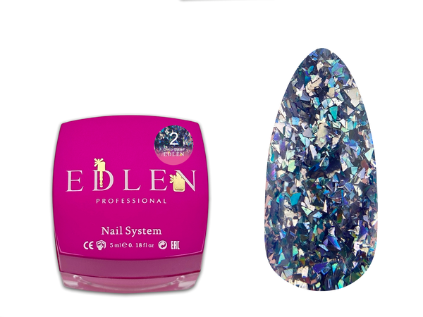 Disco Glitter Edlen 5 ml. №02