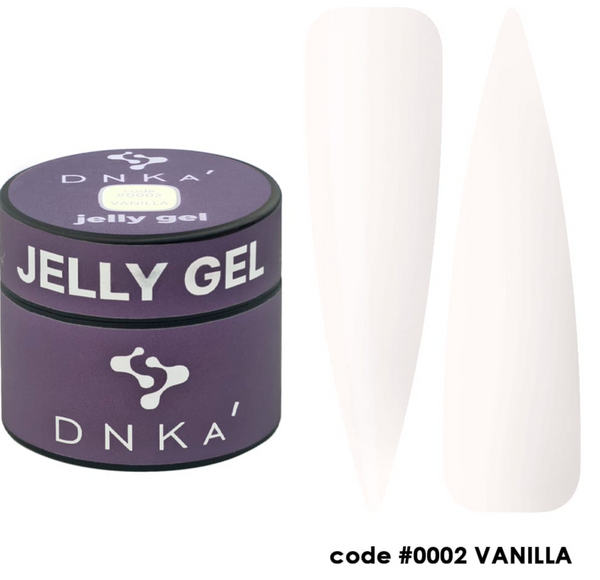 DNKa' Gelly Gel №0002 Vanilla (гель для нігтів)