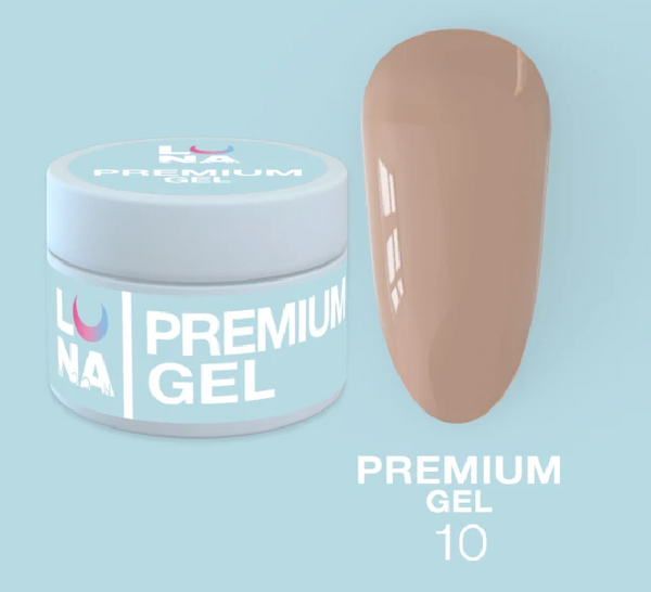 Гель для нарощування Premium Gel №10, 30 мл