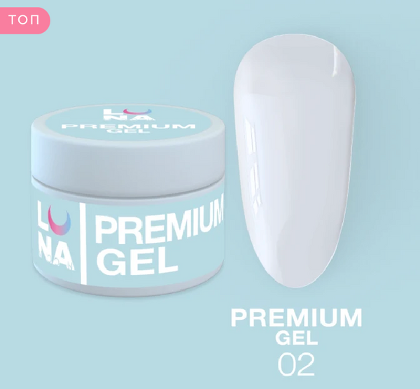 Гель для нарощування Premium Gel №2, 30 мл