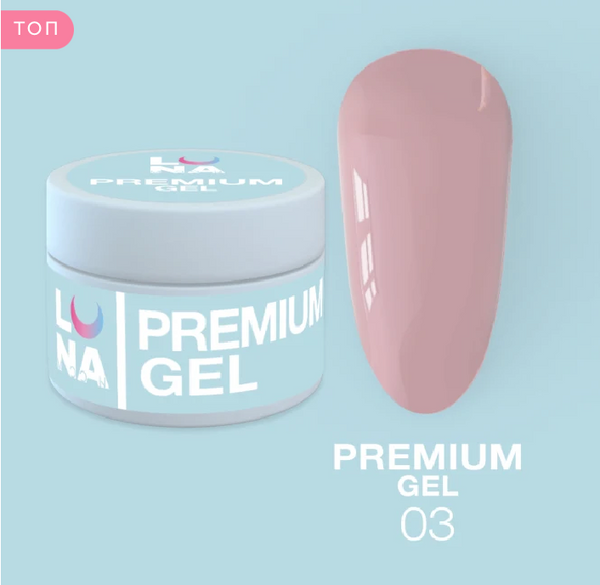 Gel d'extension Premium Gel n° 3, 30 ml