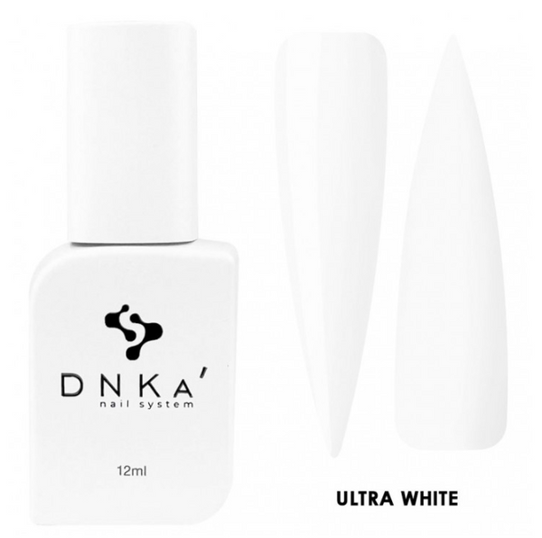 DNKa Gel Polish Ultra White gel polish, 12 ml