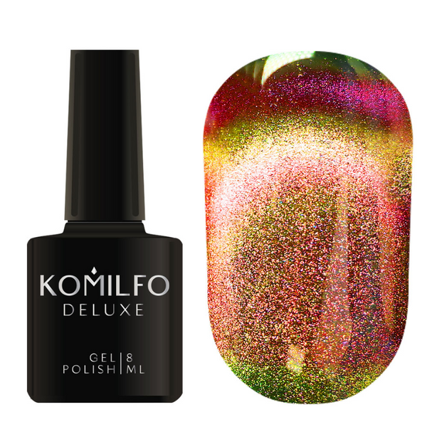 Gel polish Komilfo 9D Cat's eye No. 001, 8 ml