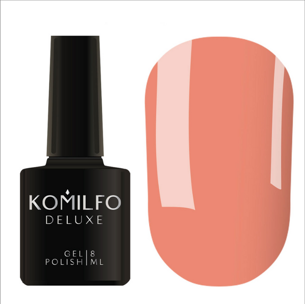 Gel polish Komilfo Deluxe Series No. D076, 8 ml