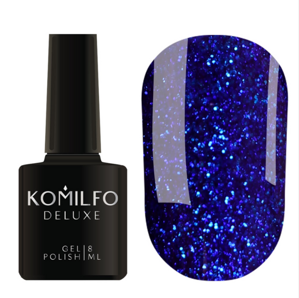 Гель-лак Komilfo Stardust Glitter 006, 8 мл