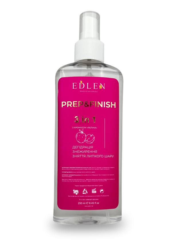 Dégraissant Prep&amp;Finish Pomme Edlen 250 ml