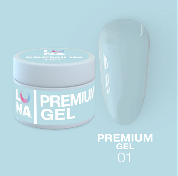 Класичний гель LunaMoon Gel Premium №1, 30 мл