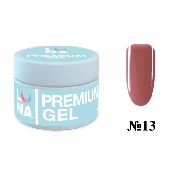 Класичний гель LunaMoon Gel Premium №13, 30 мл