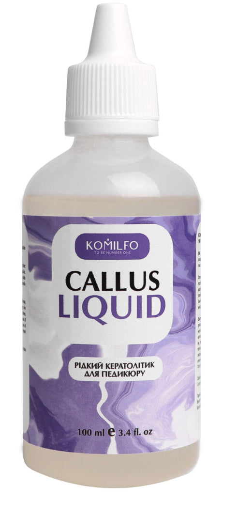 KOMILFO CALLUS LIQUIDE – LIQUIDE KÉRATOLIQUE POUR PÉDICURE, 100 ML