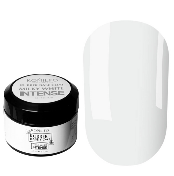 Komilfo Milky White Intense Base, 30 ml (gel jar)