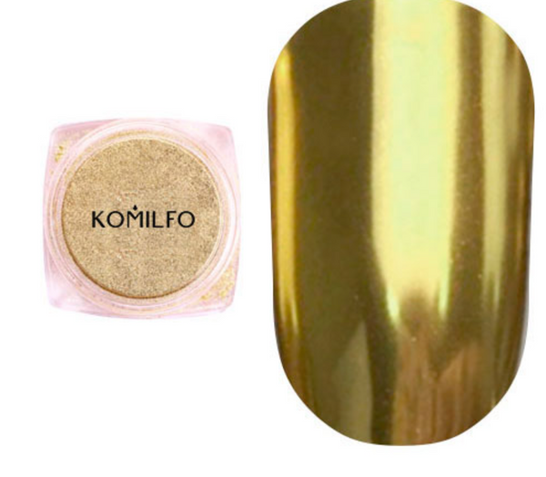 POUDRE MIROIR KOMILFO #003, FEUILLE D'OR, 0.5 G