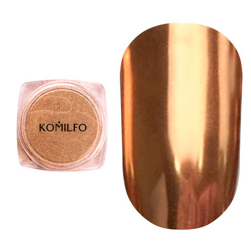 Poudre miroir Komilfo n° 004, bronze, 0,5 g