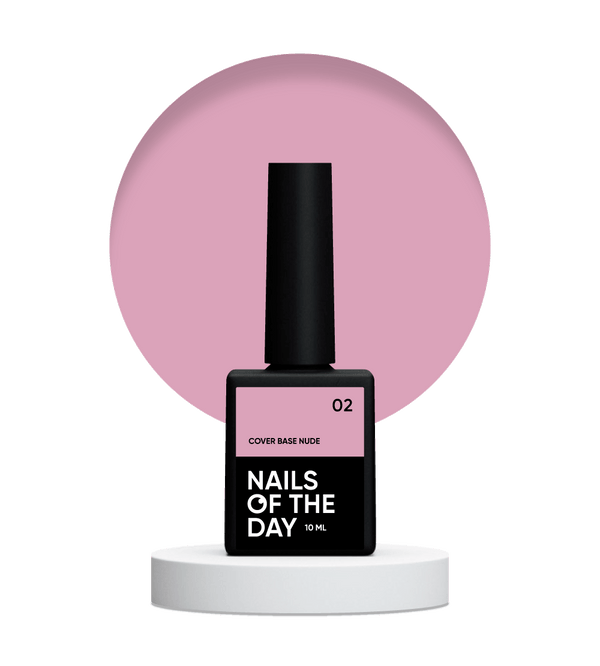 NAILSOFTHEDAY Cover base nude 02 10 ml