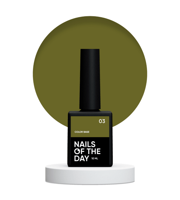 NAILSOFTHEDAY Base de couleur 03 10ml