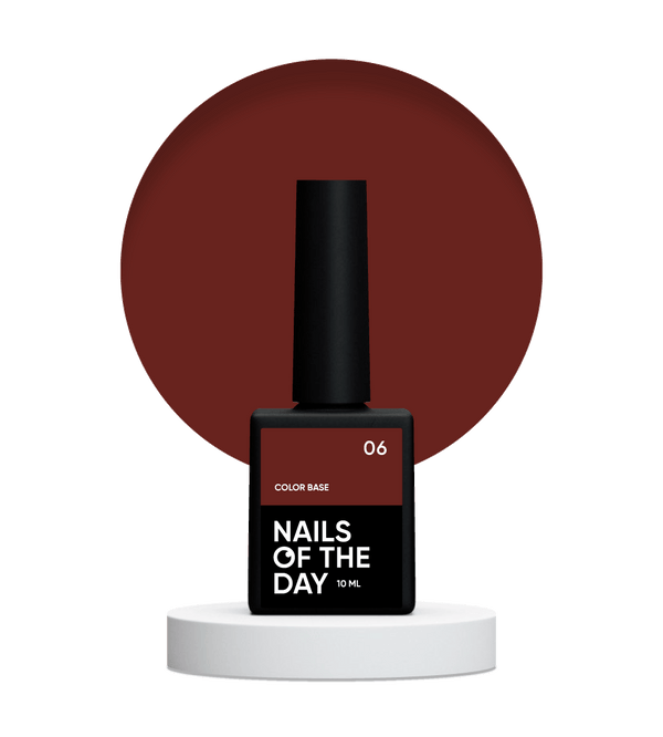 NAILSOFTHEDAY Base de couleur 06 10ml