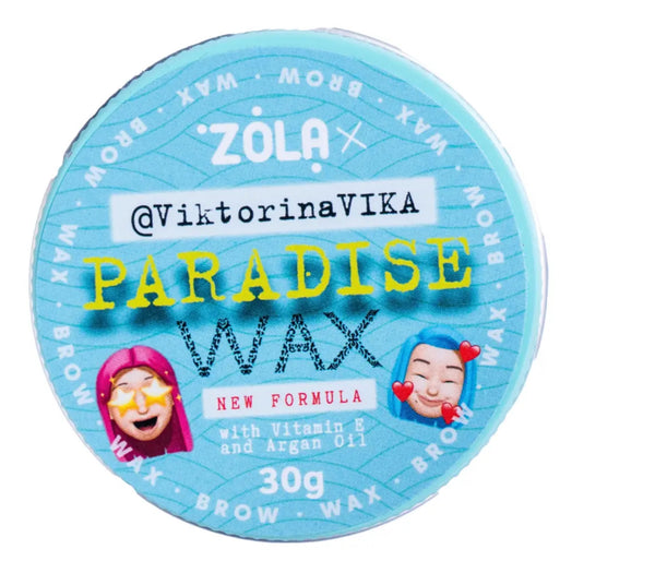 EYEBROW WAX ZOLA VIKRORINA VIKA PARADISE WAX 30 G ( brow wax )