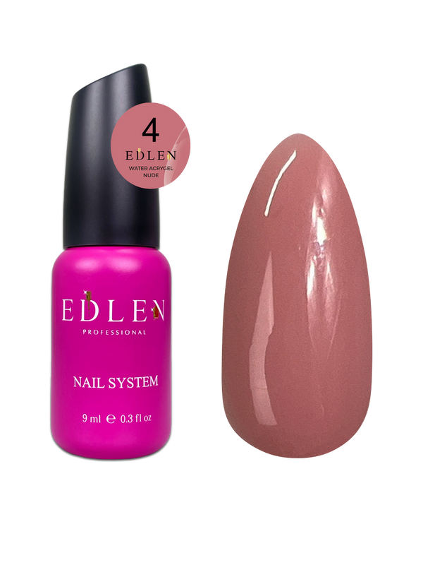 Eau Acrygel Nude Edlen 9 ml. №04