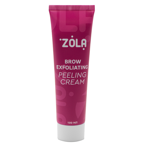 Крем-пілінг ZOLA Brow exfoliating 100ml ( крем для брів пілінг )